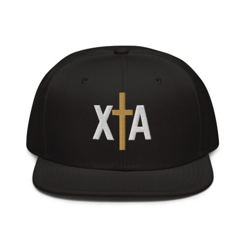 XA Snapback in black