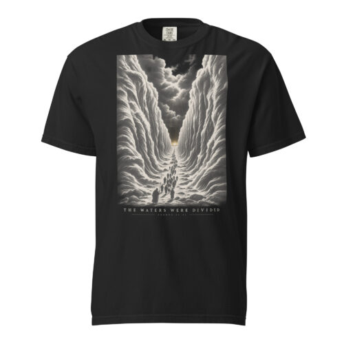 EXODUS 14:21 in black