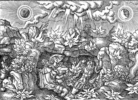 The Sixth Seal, woodcut by Virgil Solis, 1565