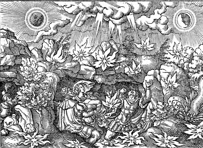 The Sixth Seal, woodcut by Virgil Solis