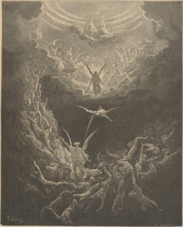 The Last Judgment, engraved by Gustave Dore