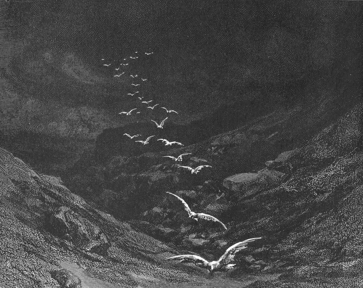 The Stoning of Achan, wood engraving by Gustave Doré, illustrating Joshua 7:25