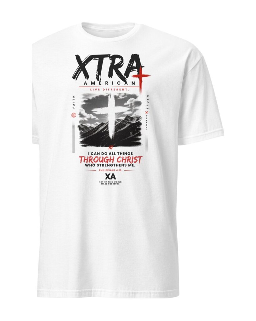 LIVE DIFFERENT SHIRT, front view